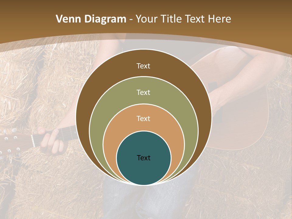 Country Guitar PowerPoint Template