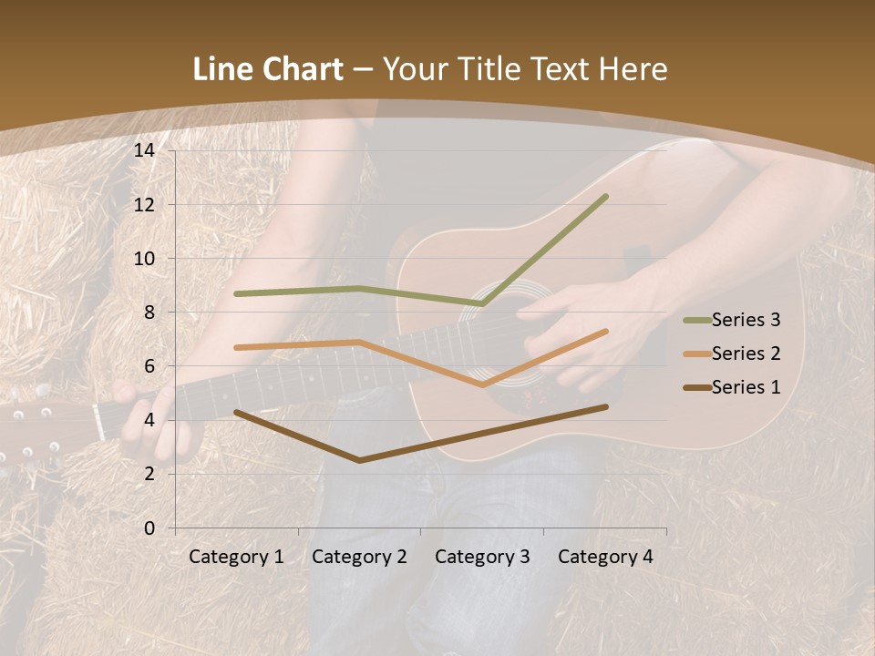 Country Guitar PowerPoint Template
