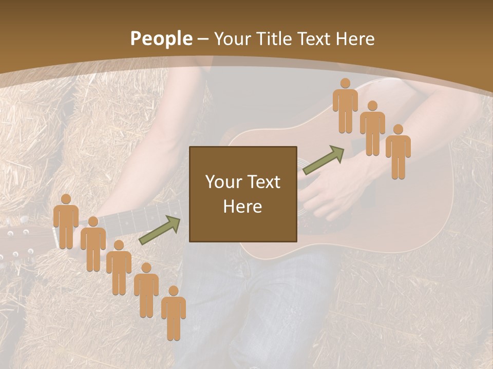 Country Guitar PowerPoint Template