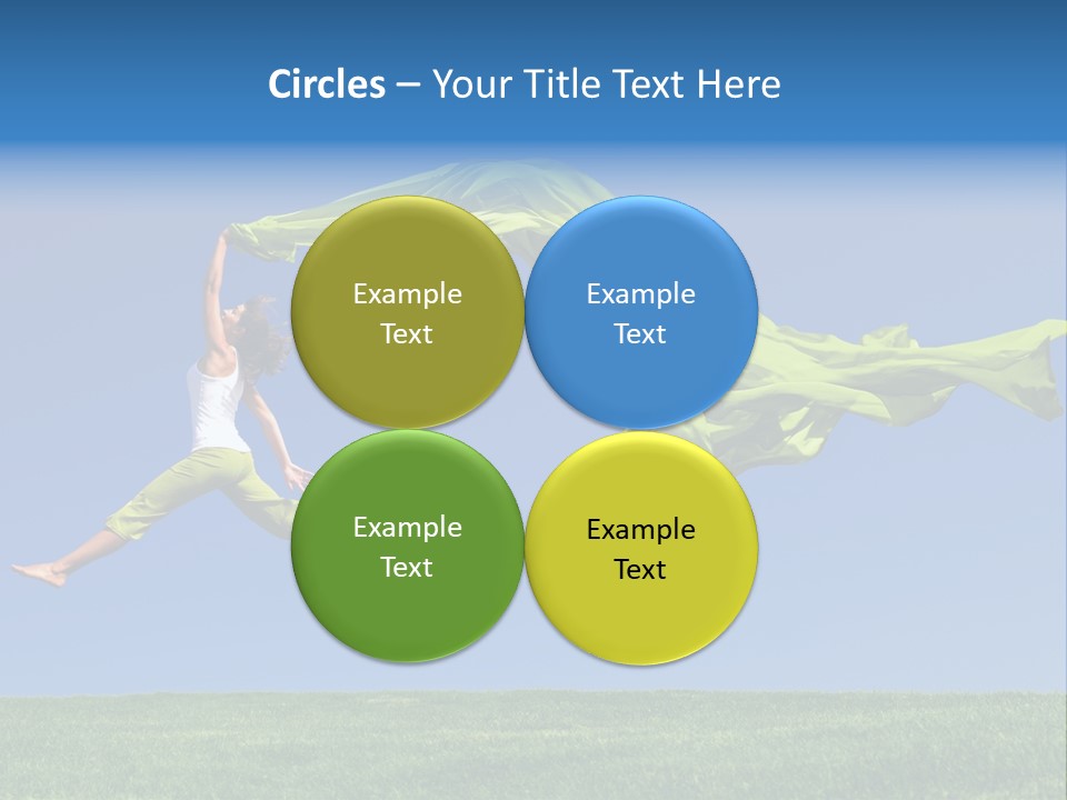 Slim Success Scarf PowerPoint Template