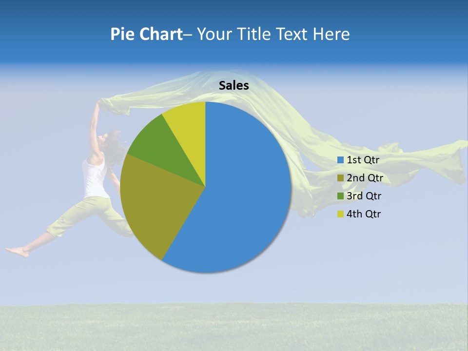 Slim Success Scarf PowerPoint Template