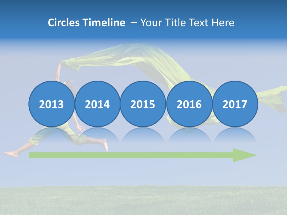 Slim Success Scarf PowerPoint Template