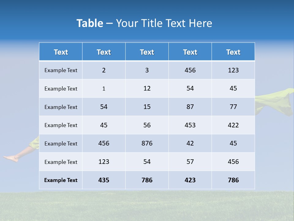 Slim Success Scarf PowerPoint Template