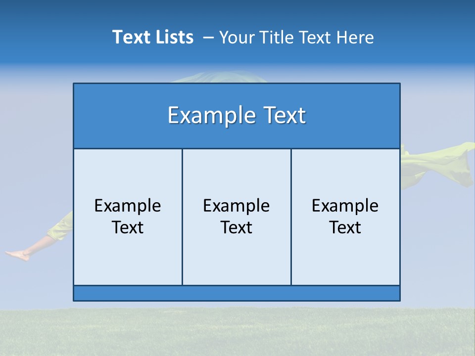 Slim Success Scarf PowerPoint Template
