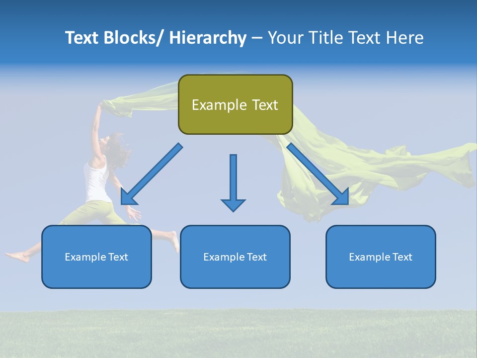 Slim Success Scarf PowerPoint Template