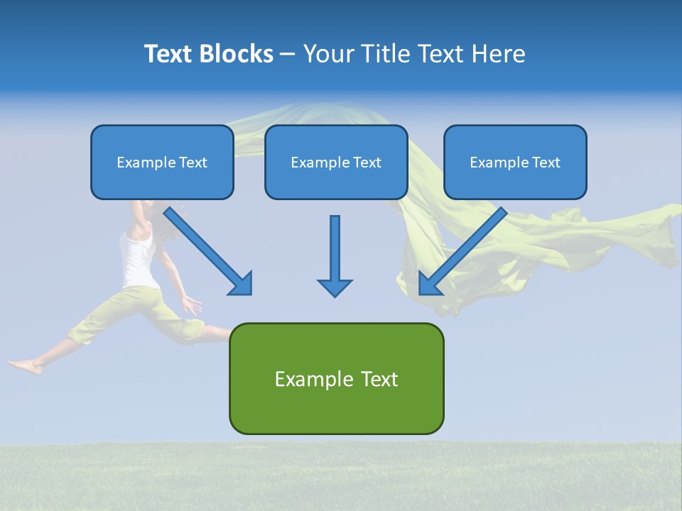 Slim Success Scarf PowerPoint Template