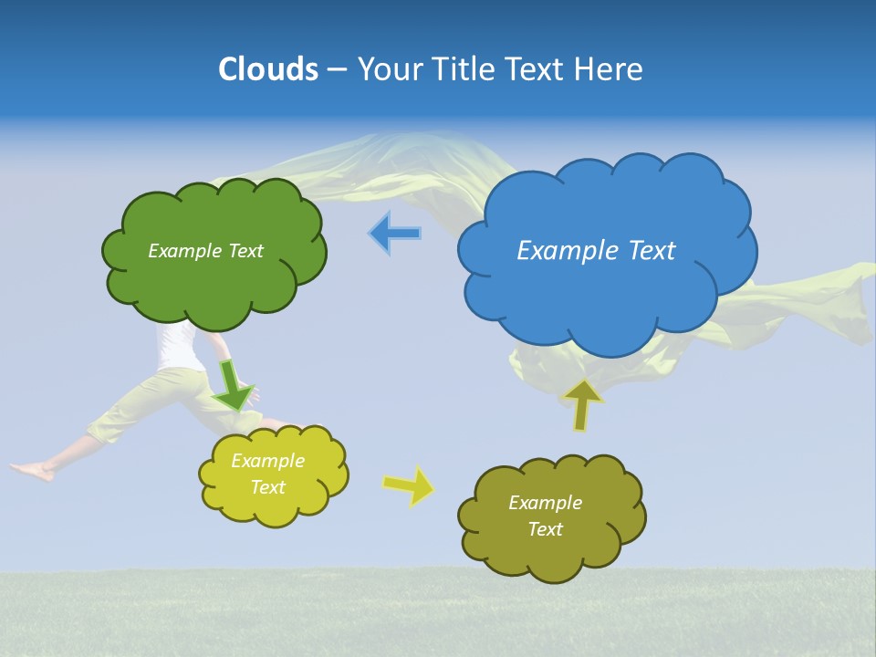 Slim Success Scarf PowerPoint Template