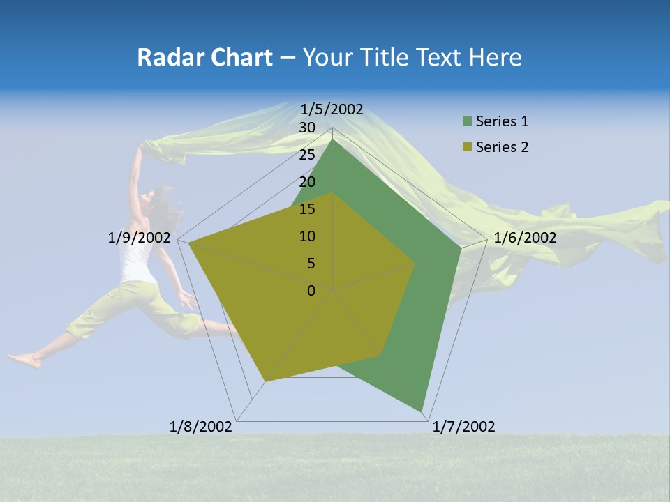 Slim Success Scarf PowerPoint Template