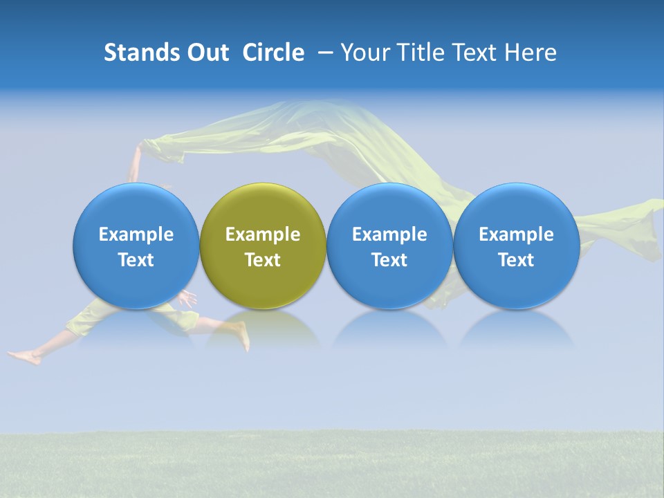 Slim Success Scarf PowerPoint Template