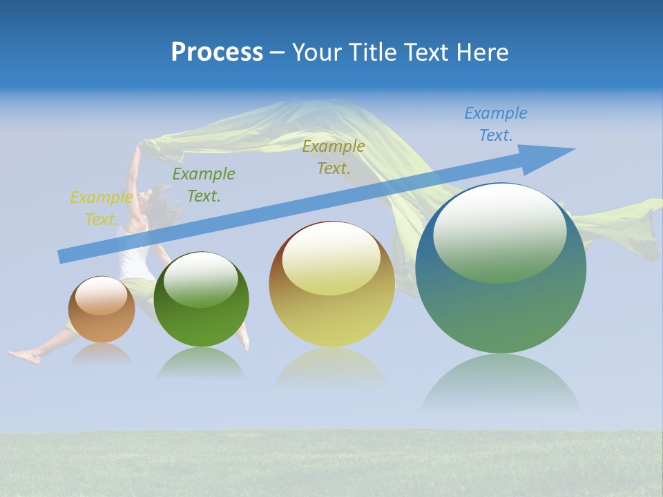 Slim Success Scarf PowerPoint Template