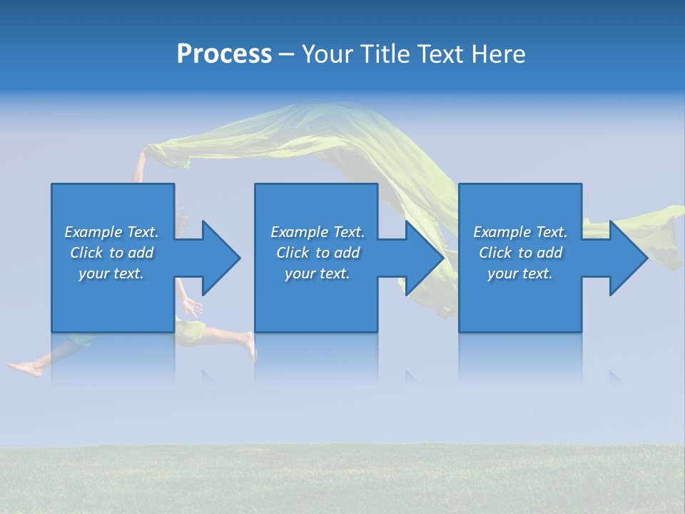 Slim Success Scarf PowerPoint Template