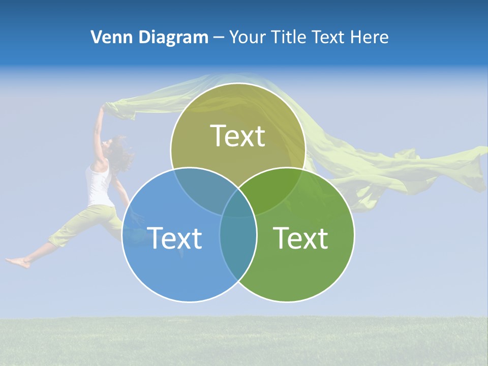 Slim Success Scarf PowerPoint Template