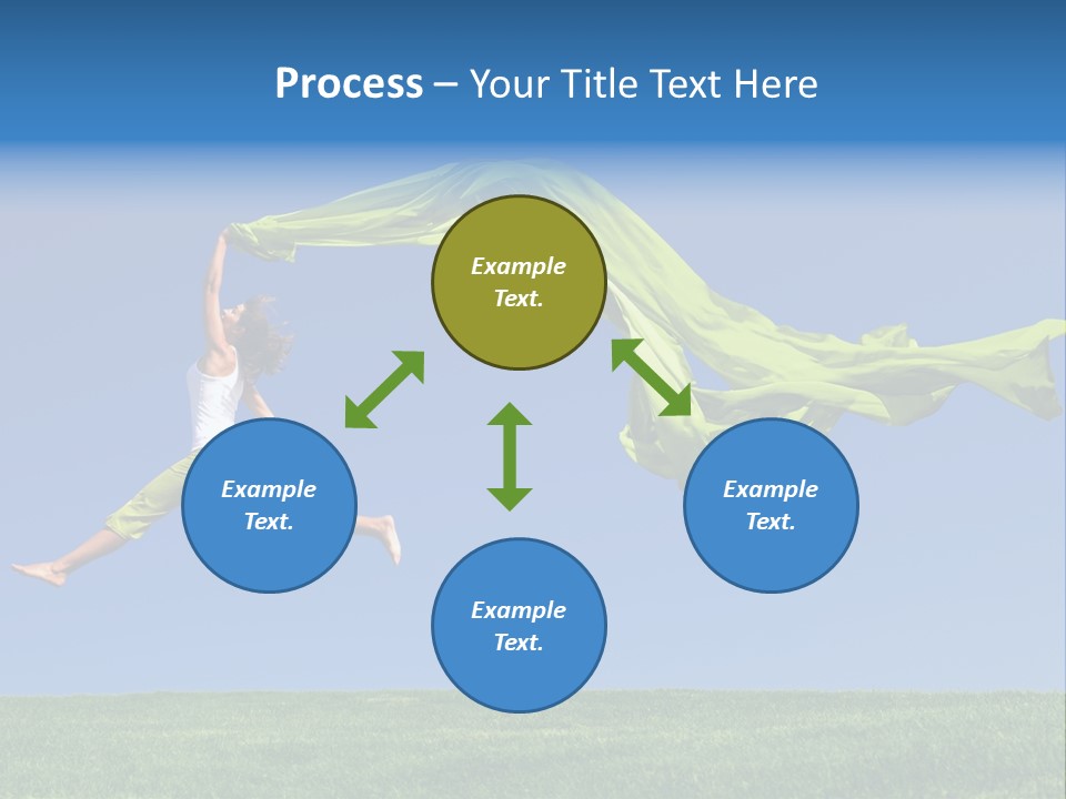 Slim Success Scarf PowerPoint Template