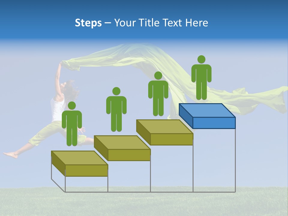 Slim Success Scarf PowerPoint Template