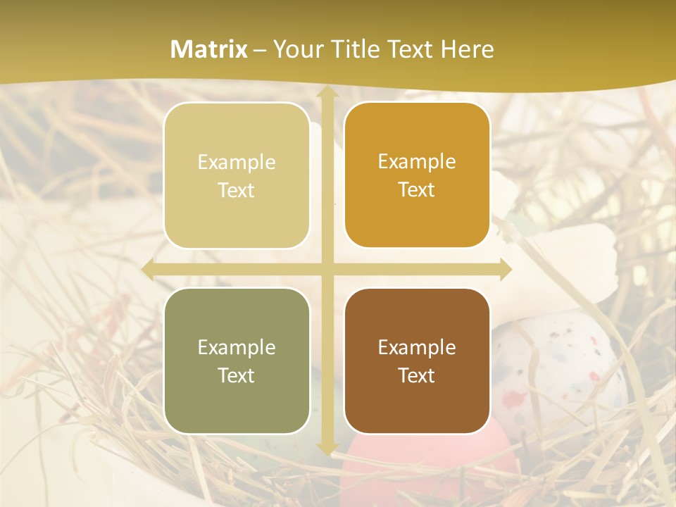 Chocolate Decoration Junk PowerPoint Template