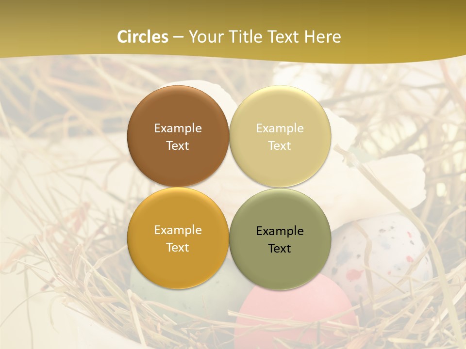 Chocolate Decoration Junk PowerPoint Template