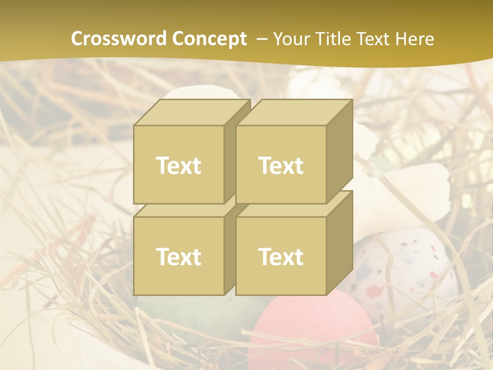 Chocolate Decoration Junk PowerPoint Template