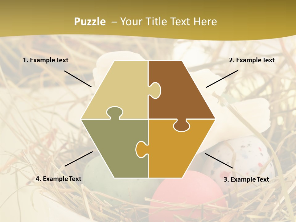 Chocolate Decoration Junk PowerPoint Template