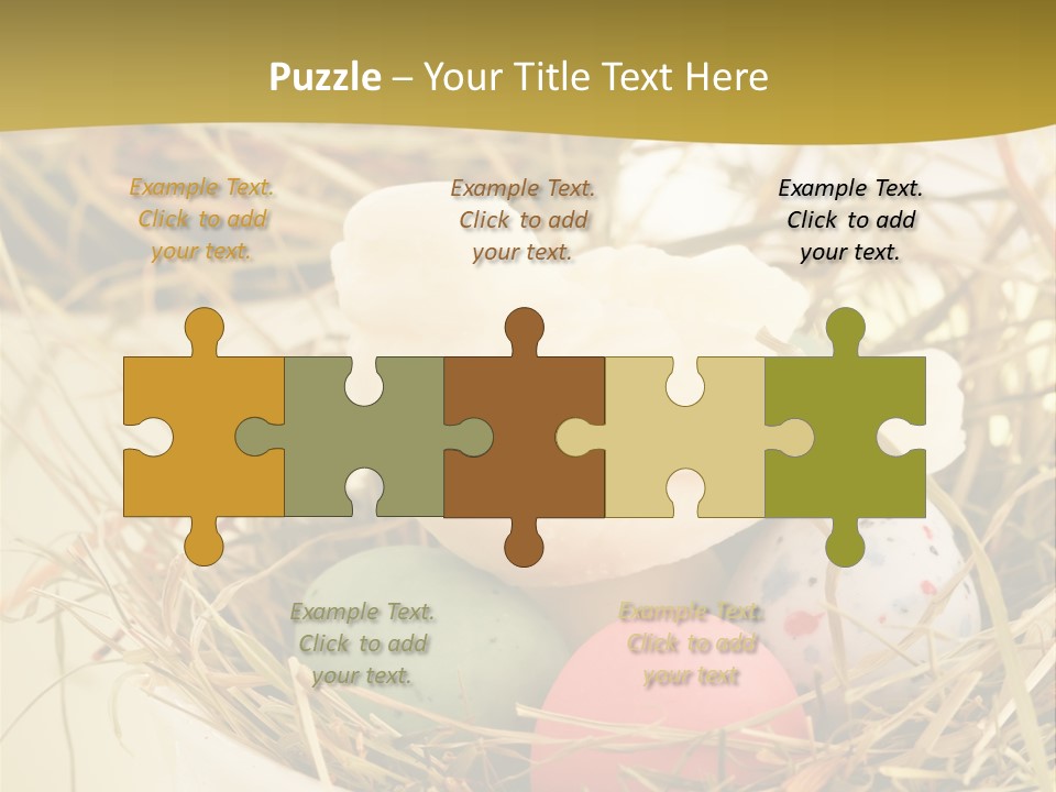 Chocolate Decoration Junk PowerPoint Template