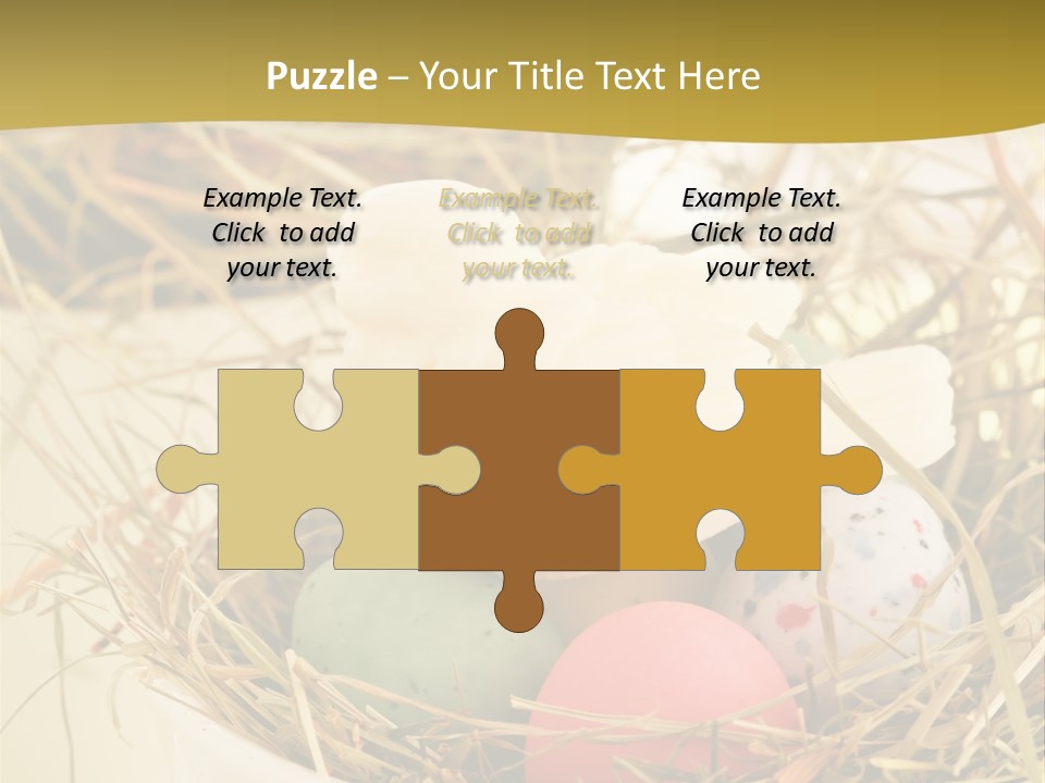 Chocolate Decoration Junk PowerPoint Template