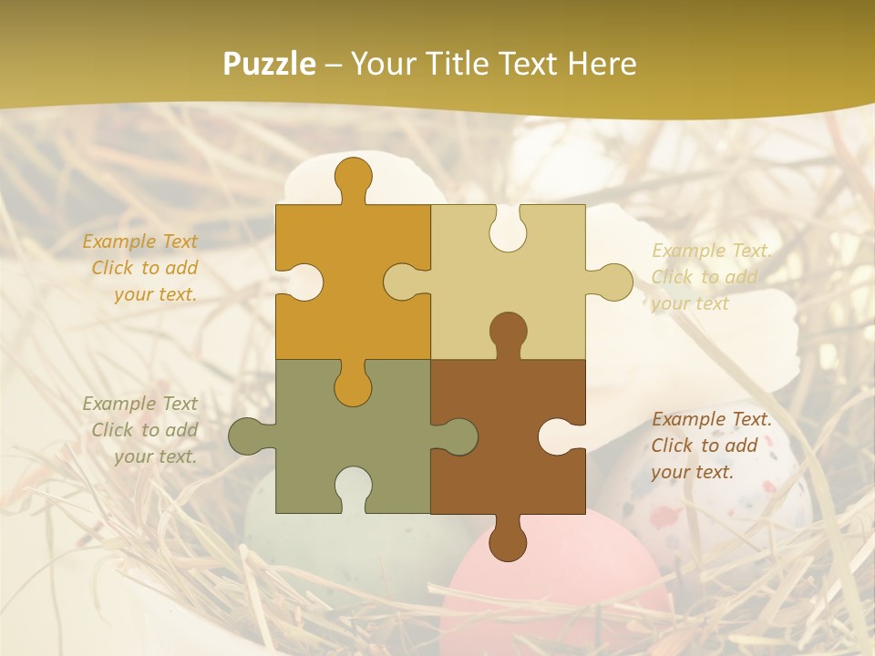 Chocolate Decoration Junk PowerPoint Template