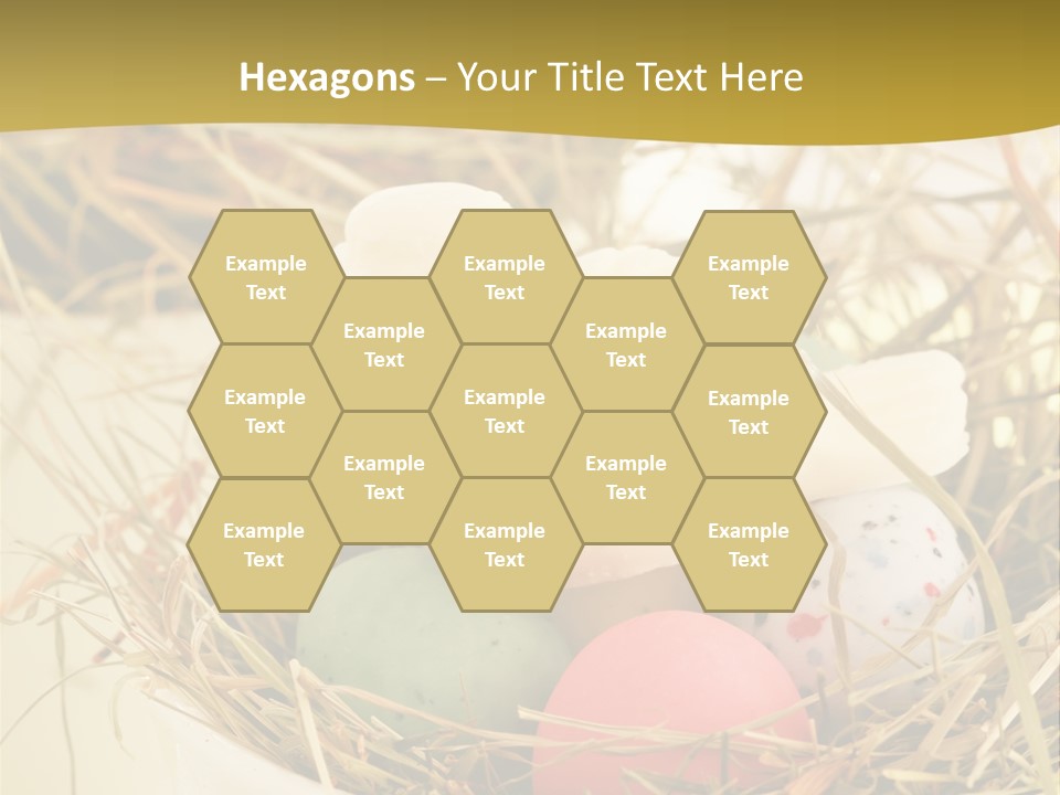 Chocolate Decoration Junk PowerPoint Template