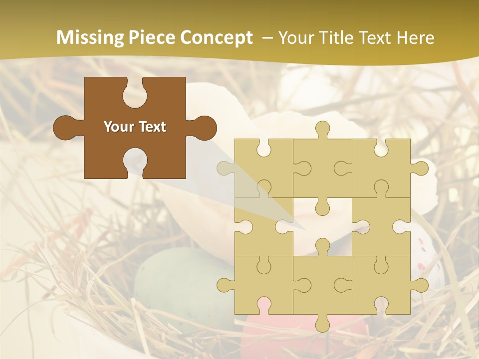 Chocolate Decoration Junk PowerPoint Template