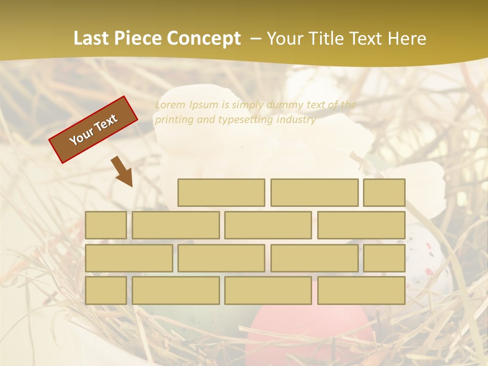 Chocolate Decoration Junk PowerPoint Template