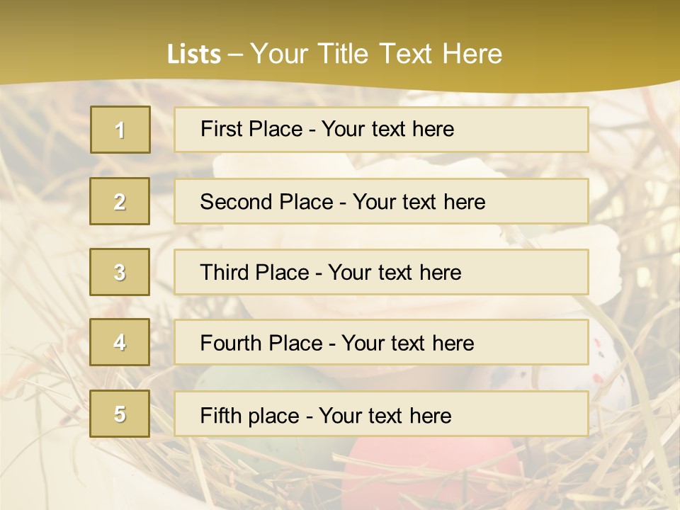 Chocolate Decoration Junk PowerPoint Template