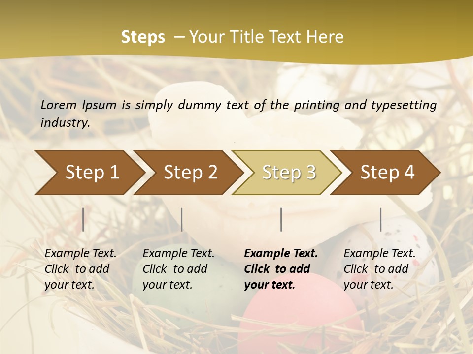 Chocolate Decoration Junk PowerPoint Template