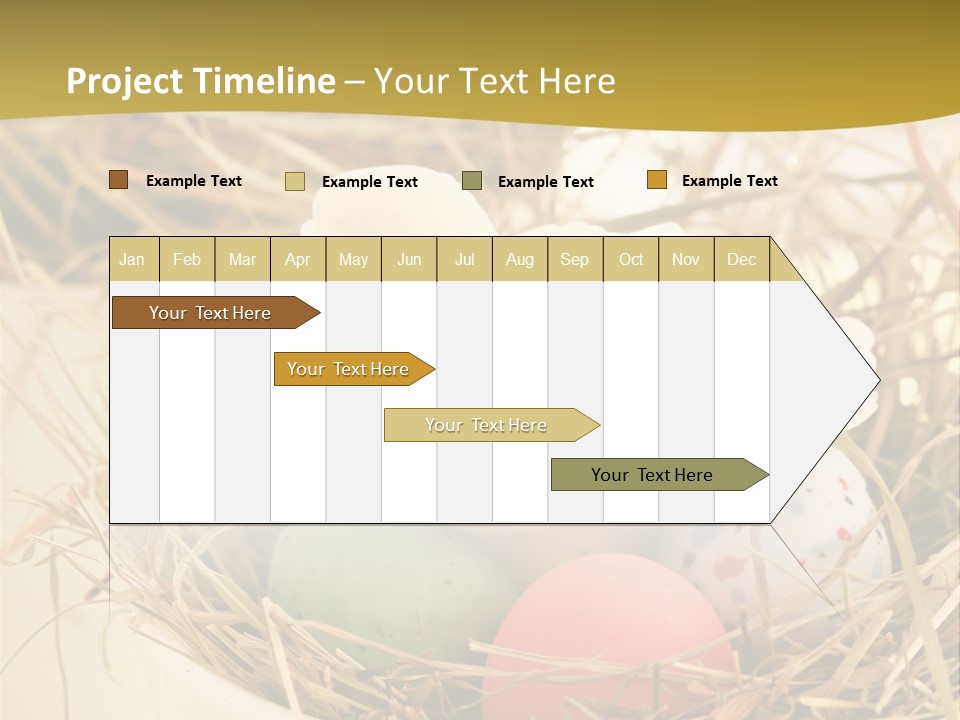 Chocolate Decoration Junk PowerPoint Template