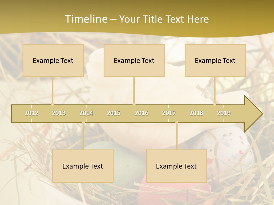 Chocolate Decoration Junk PowerPoint Template