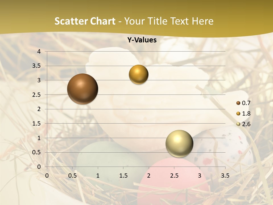 Chocolate Decoration Junk PowerPoint Template