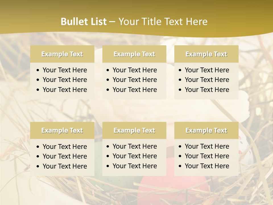 Chocolate Decoration Junk PowerPoint Template