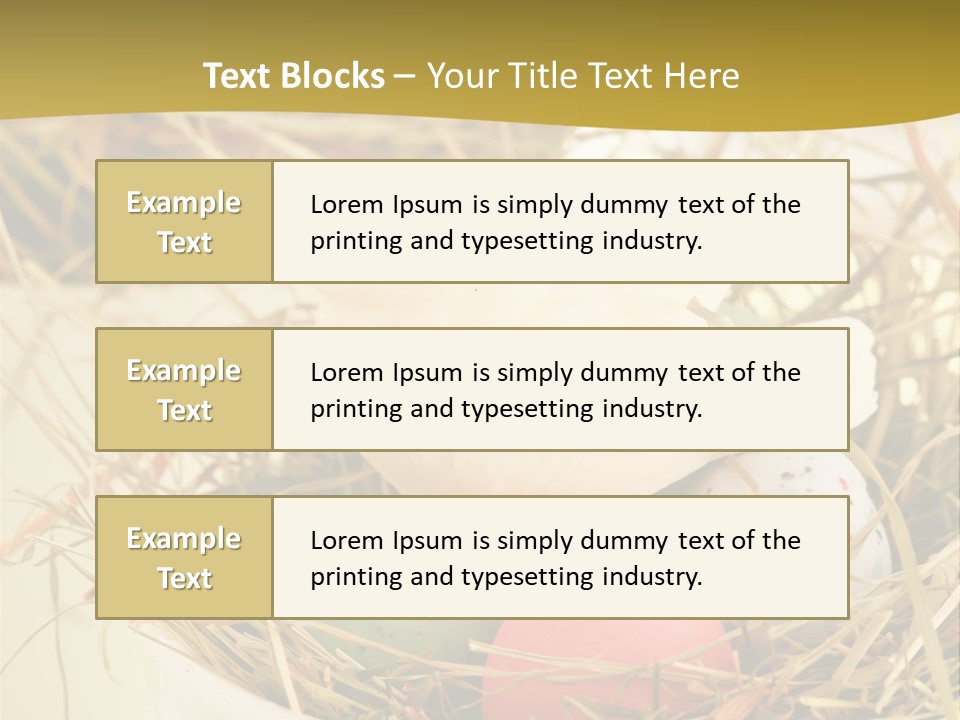 Chocolate Decoration Junk PowerPoint Template