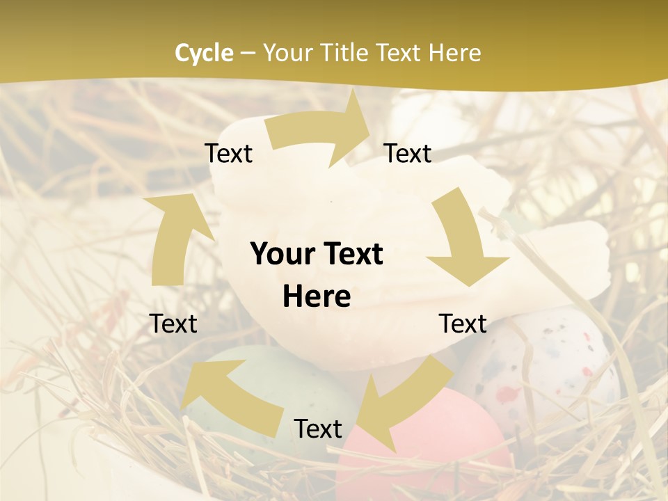Chocolate Decoration Junk PowerPoint Template