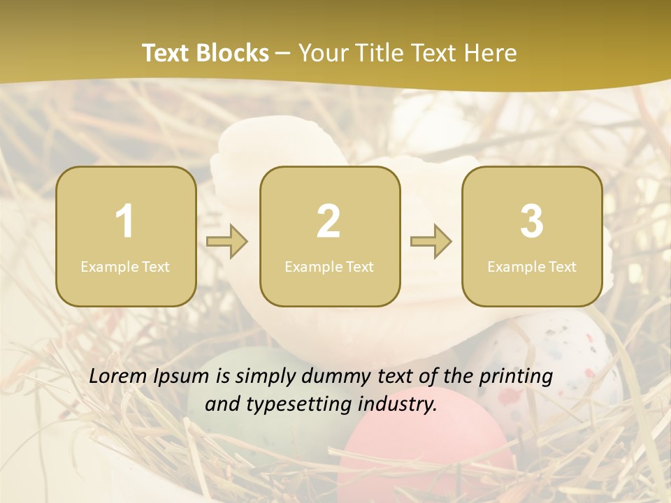 Chocolate Decoration Junk PowerPoint Template