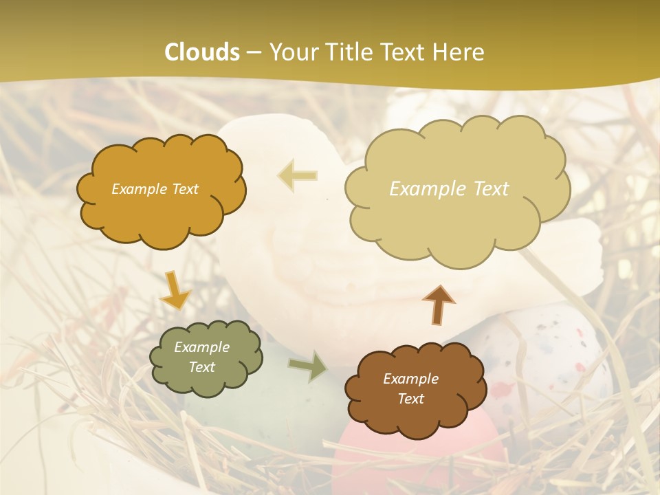 Chocolate Decoration Junk PowerPoint Template