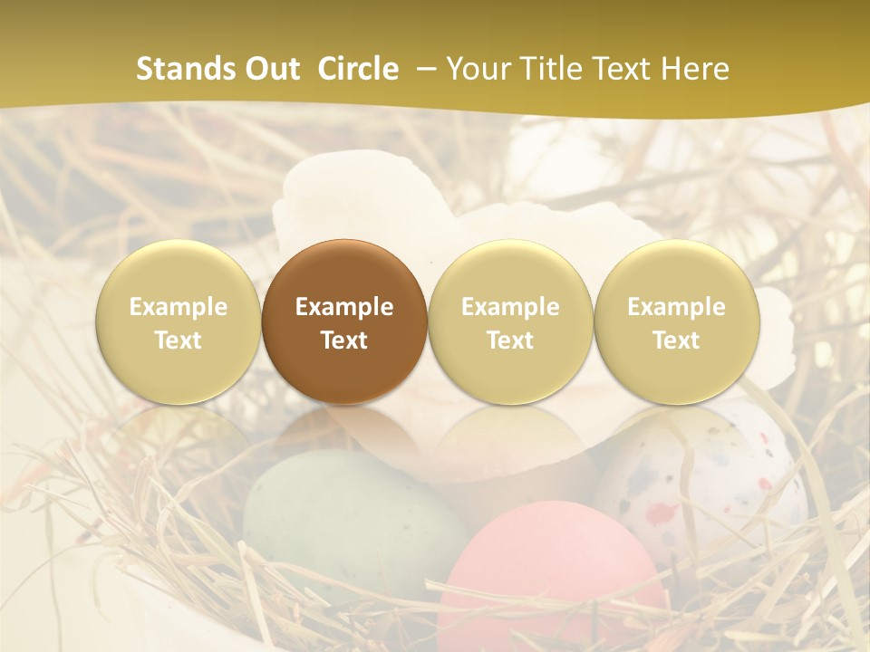 Chocolate Decoration Junk PowerPoint Template