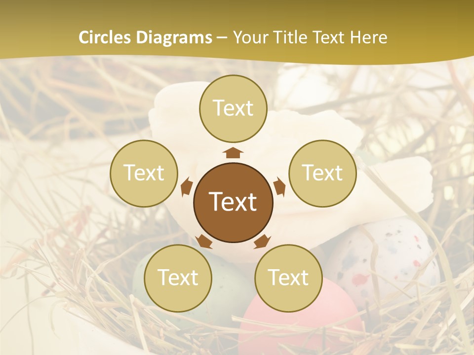 Chocolate Decoration Junk PowerPoint Template