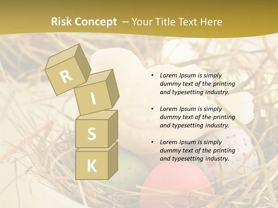 Chocolate Decoration Junk PowerPoint Template