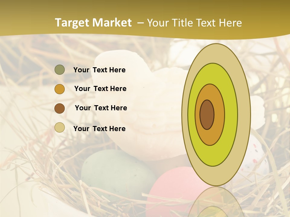 Chocolate Decoration Junk PowerPoint Template