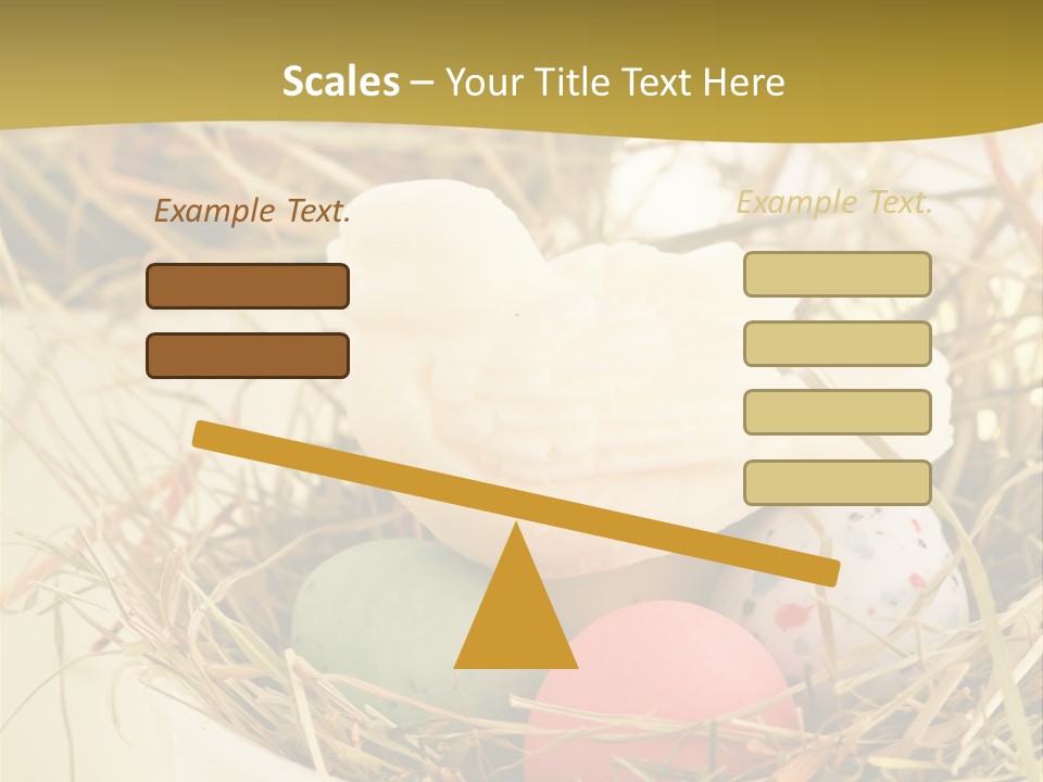 Chocolate Decoration Junk PowerPoint Template