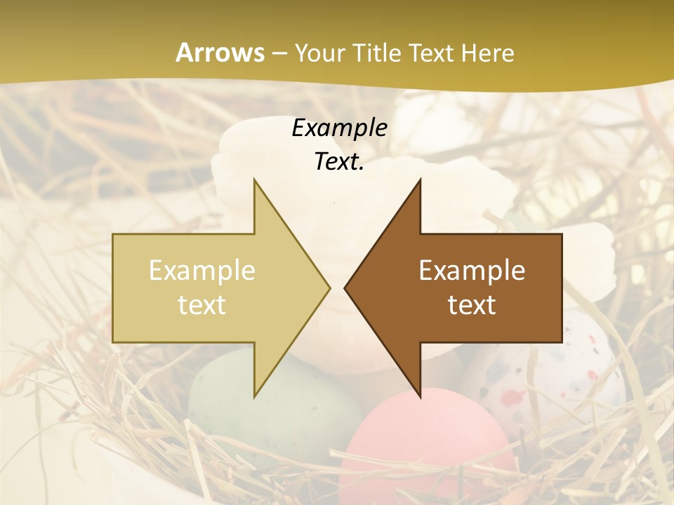 Chocolate Decoration Junk PowerPoint Template