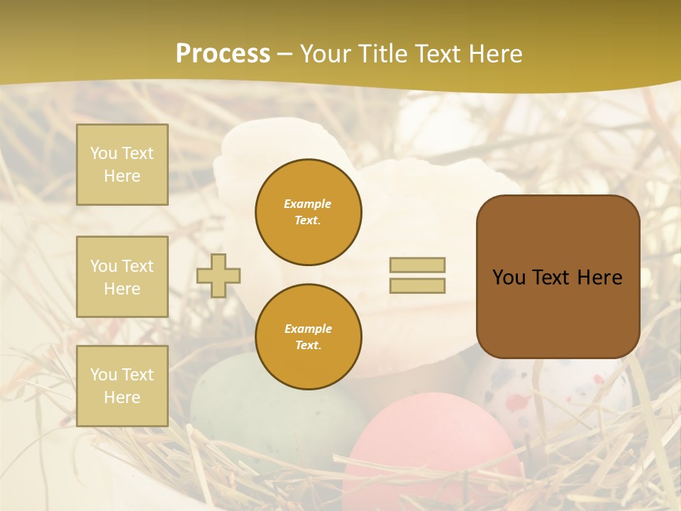 Chocolate Decoration Junk PowerPoint Template
