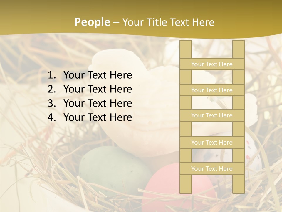 Chocolate Decoration Junk PowerPoint Template