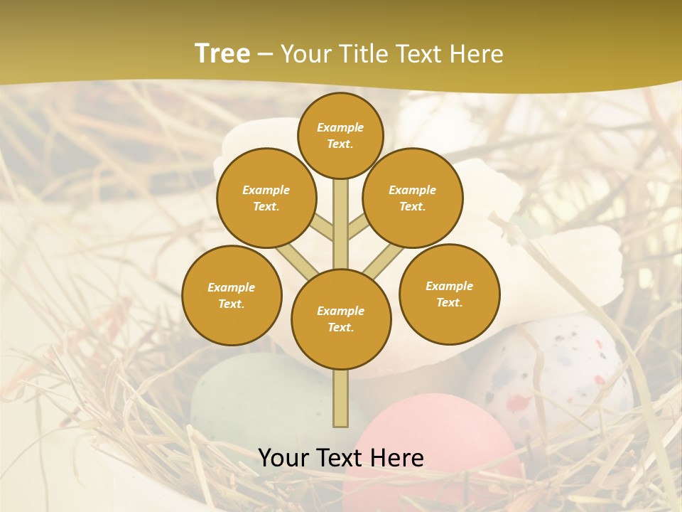 Chocolate Decoration Junk PowerPoint Template