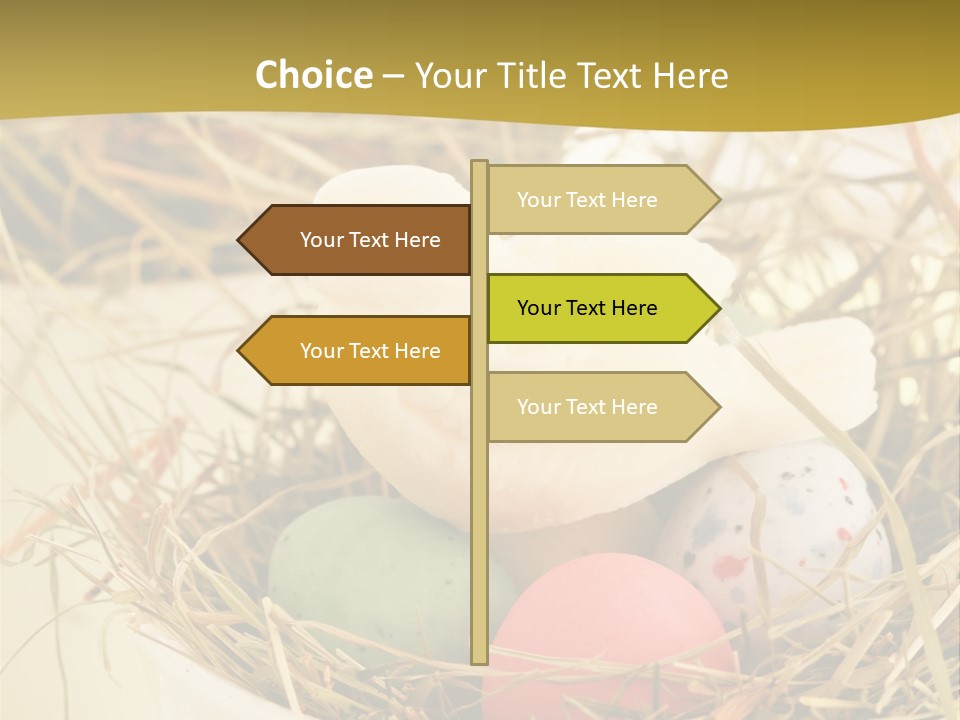 Chocolate Decoration Junk PowerPoint Template