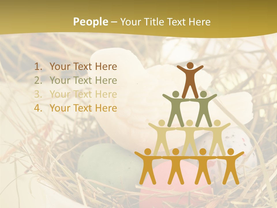 Chocolate Decoration Junk PowerPoint Template