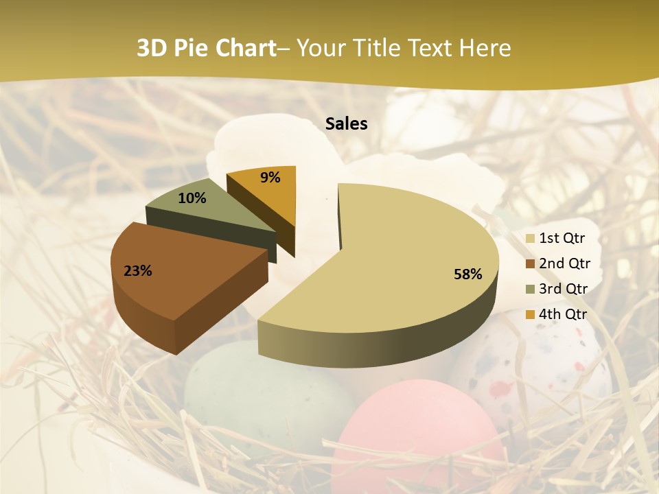 Chocolate Decoration Junk PowerPoint Template